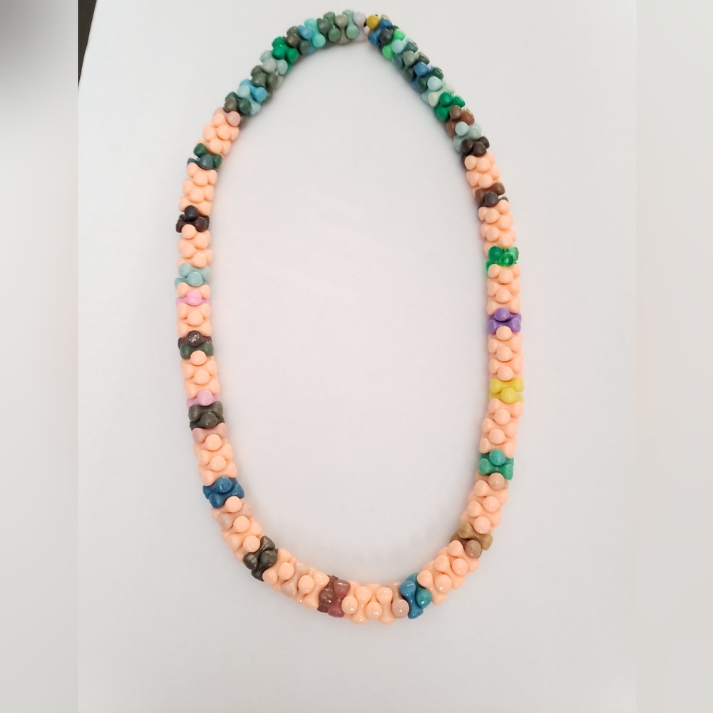 Pk Bead Necklace